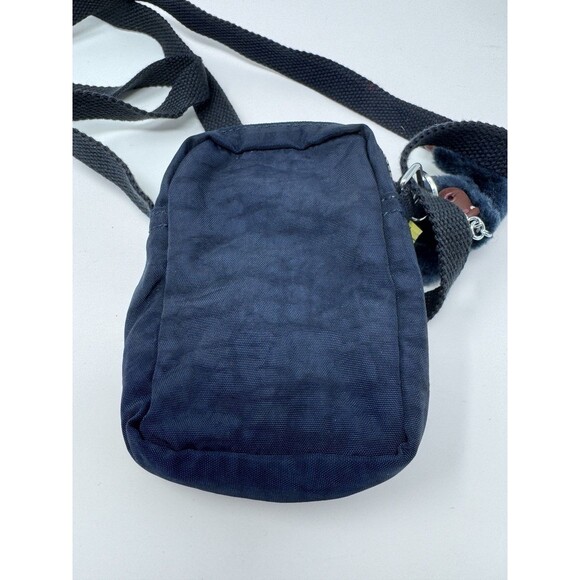 Kipling Extra Small Black Phone Bag TALLY Crossbody Purse with Monkey EUC! 6”x4” - Picture 3 of 10